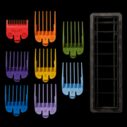 Wahl color coded cutting guides and organizer tray for professional clippers