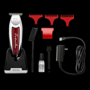 Wahl Detailer grooming kit with attachments on a black background