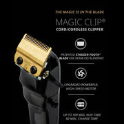 Wahl Cordless Magic Clip Black professional barber clipper