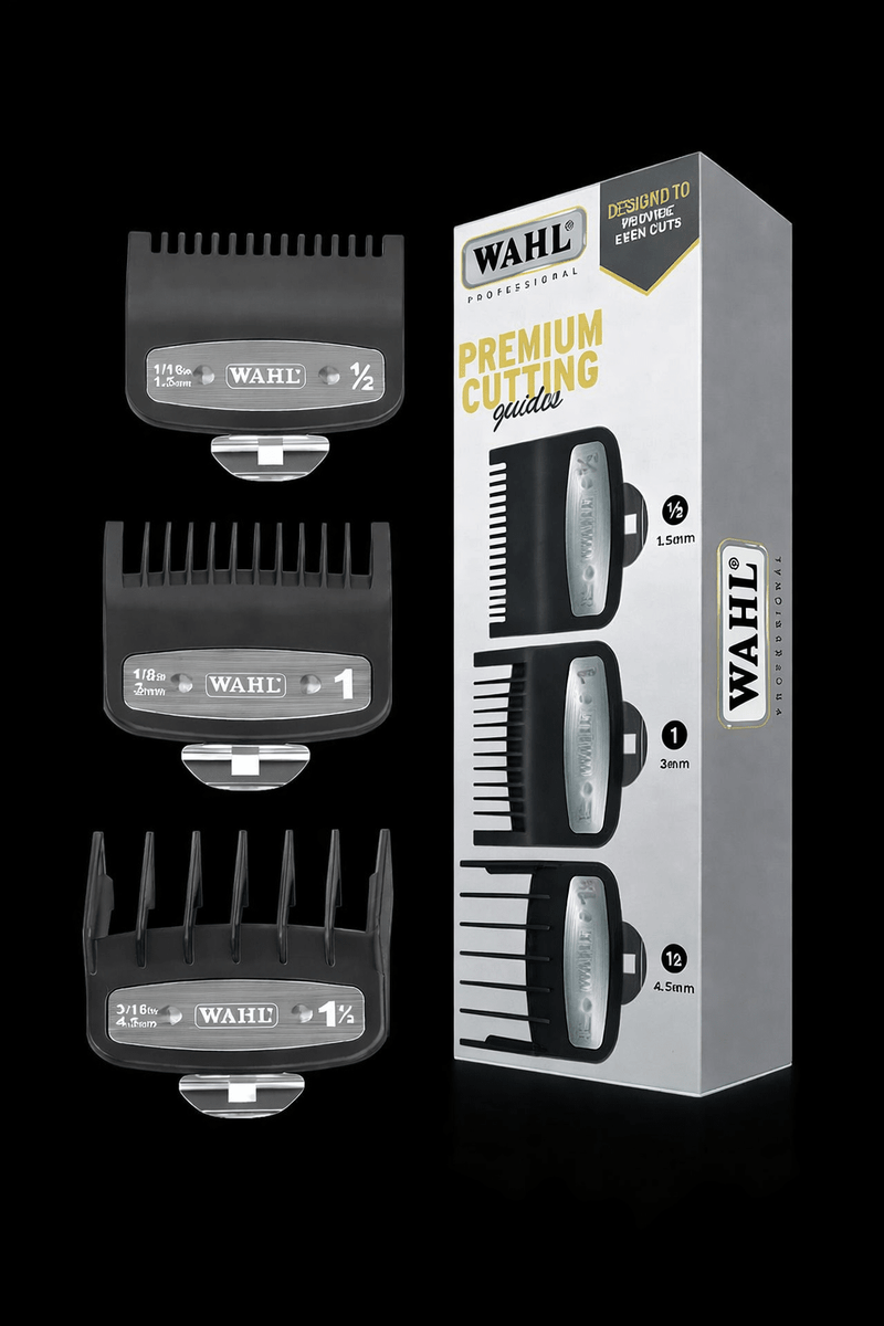 Wahl metal guide combs #0.5 #1 #1.5