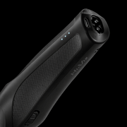 Rear view of the Wahl Hi-Viz 2.0 Nightshade all-metal housing with non-slip textured ergonomic grip.