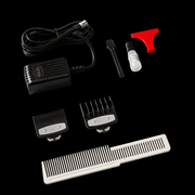 Wahl Legend Plus clipper accessories including guards charger comb blade oil and cleaning brush