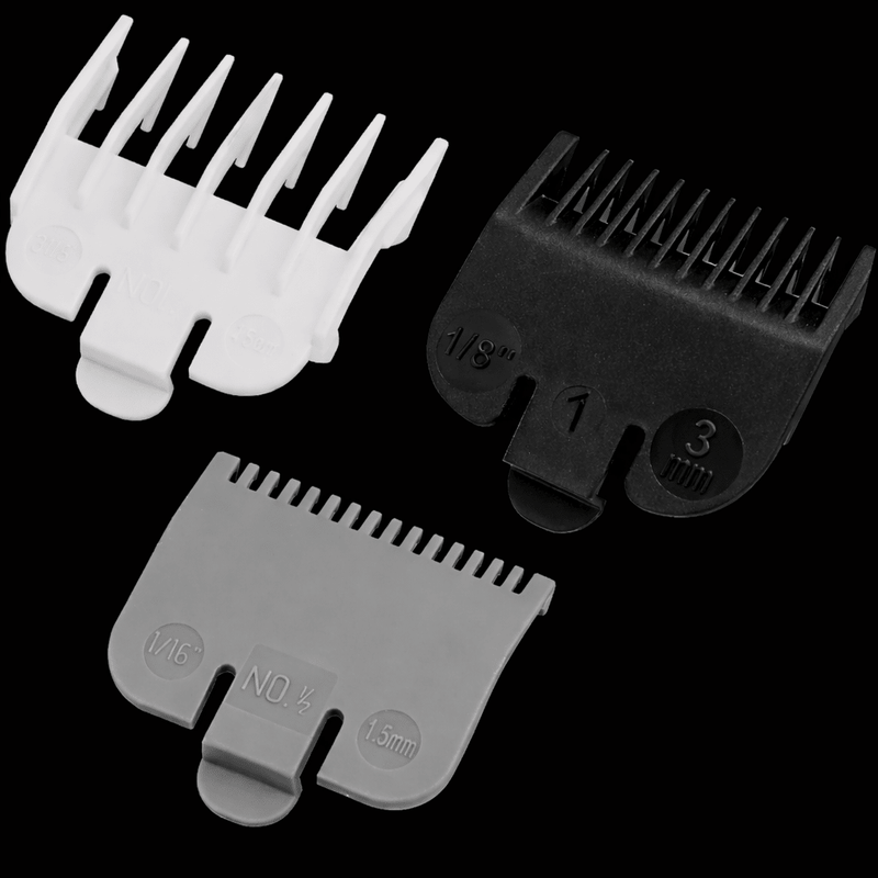Wahl Plastic Clipper Guards professional hair clipper guards set