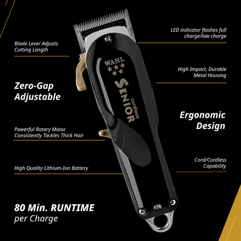 Wahl 5 Star Cordless Senior Clipper