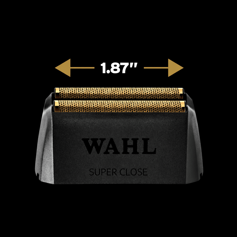 Wahl Super Close foil shaver head width 1.87 inch replacement foil for precision close shave barber Primos Barber Supply