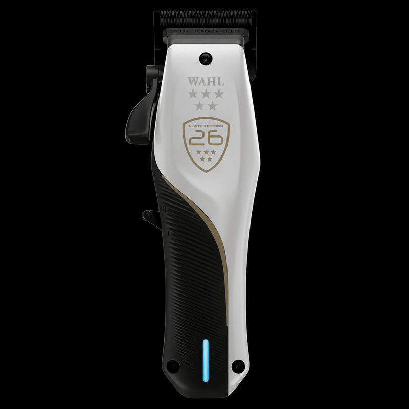 Wahl Vapor CE Limited Edition 26 cordless hair clipper front view professional barber clipper